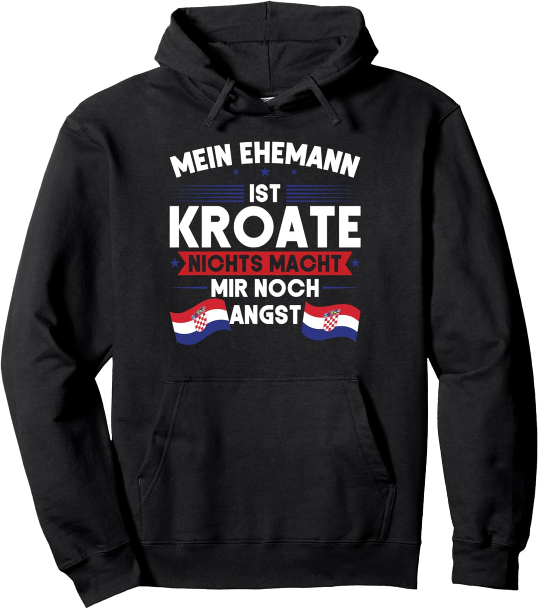 Mein Ehemann ist Kroate Kroate Ehemann Pullover Hoodie
