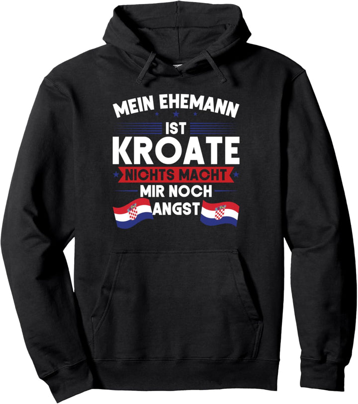 Mein Ehemann ist Kroate Kroate Ehemann Pullover Hoodie