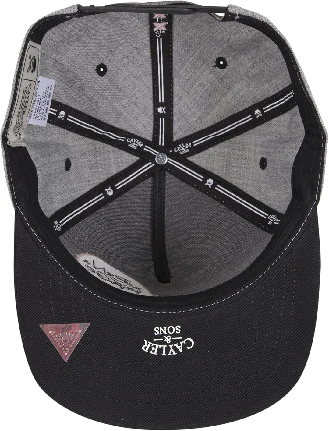 Cayler & Sons Unisex Baseball Kappe C&S WL Bouble Voyage Cap Baseballkappe, Heather Grey/mc, one Siz
