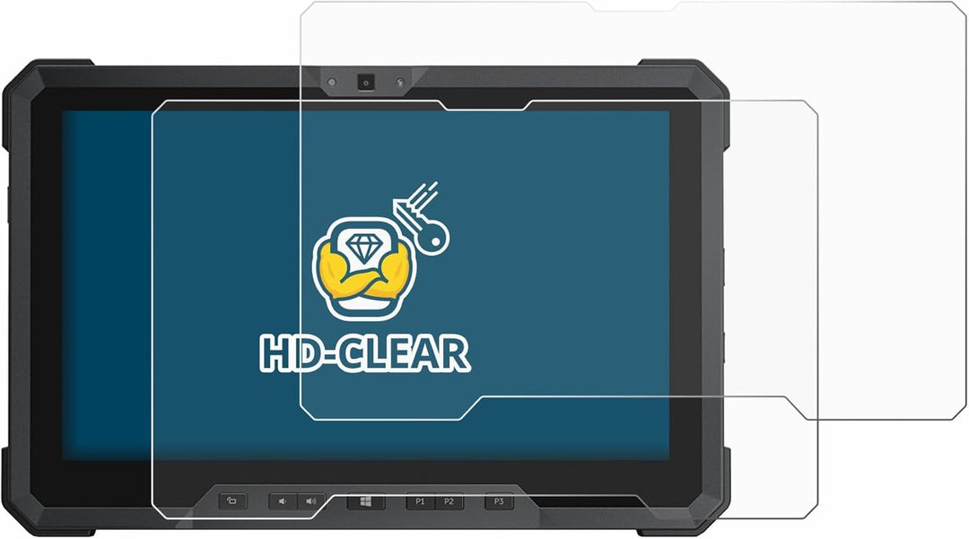BROTECT (2 Stück Schutzfolie für Dell Latitude 12 Rugged 7212 Displayschutz Folie Made in Germany, U