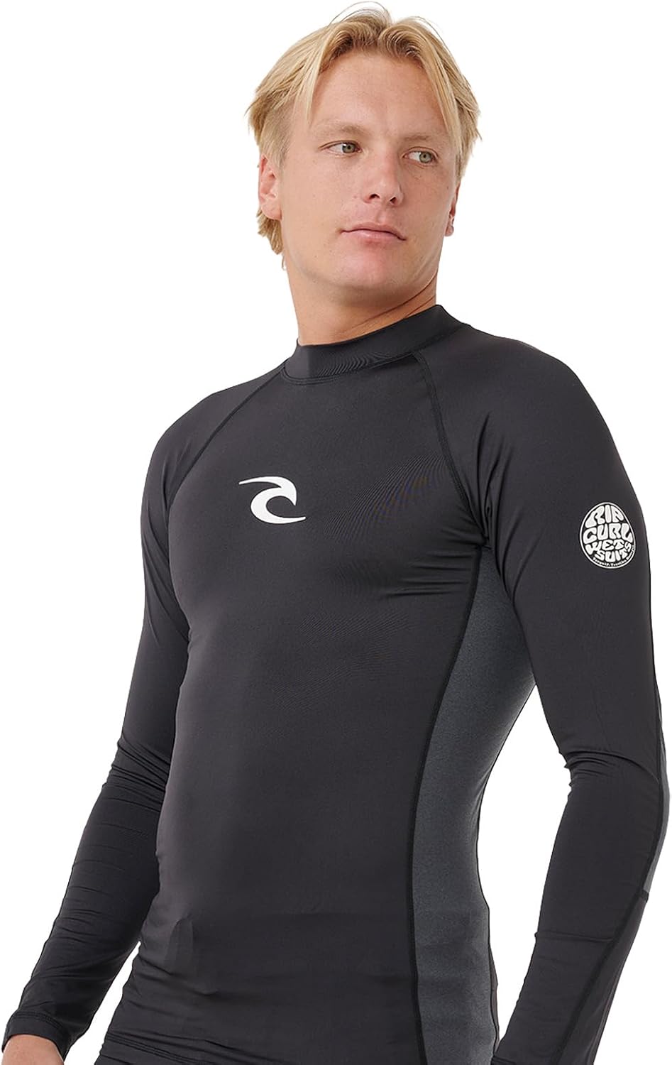Rip Curl 2026 Männer Waves Perf Long Sleeve Vest 16FMRV - Black XXL, XXL