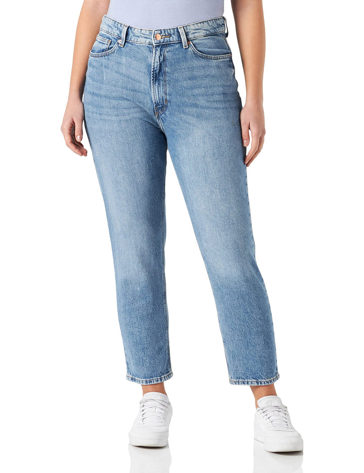 Q/S by s.Oliver Women's Jeans-Hose 7/8, Blue, 42