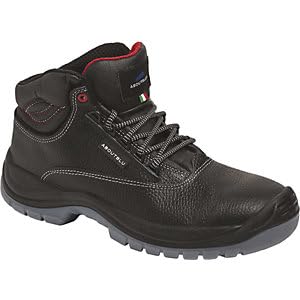 Aboutblu 2730901LA S3 SRC DGUV 112-191 Spartacus Sicherheitsschuh, wasserabweisend, Unisex, Schwarz,