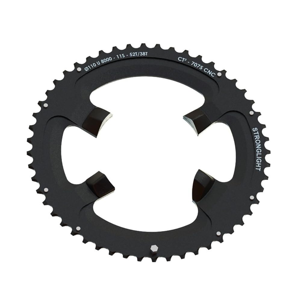Stronglight Unisex – Erwachsene Ultegra FC-R8000 Kettenblatt, Schwarz, One Size