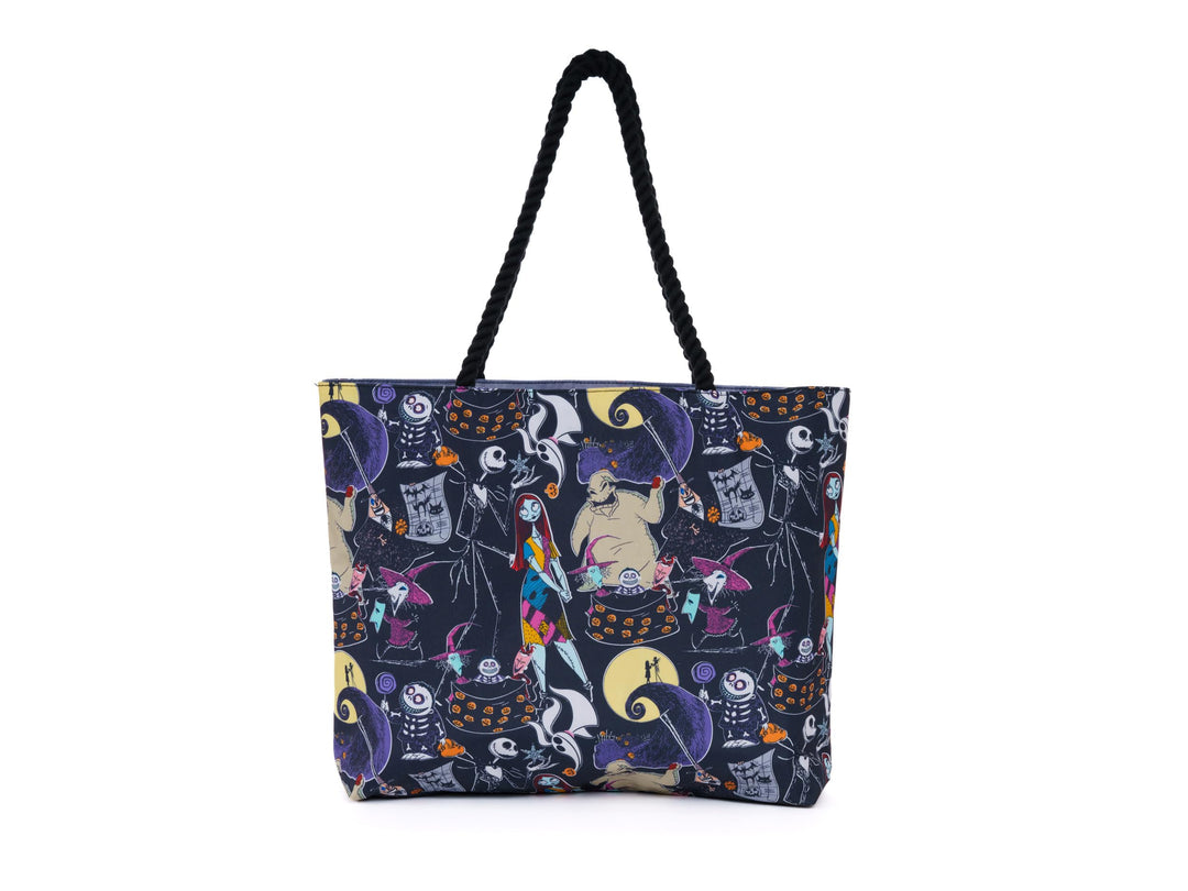 Disney Tote Nightmare Before Christmas Jack Skellington Print Leichte Tasche, Nightmare Before Chris