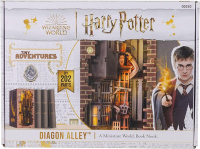 Revell Modellbausatz Tiny Adventures I Diagon Alley Harry Potter I 3D Miniaturhaus I DIY Book Nook H