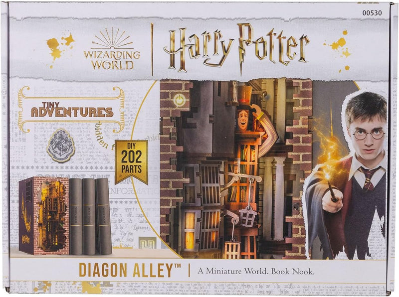 Revell Modellbausatz Tiny Adventures I Diagon Alley Harry Potter I 3D Miniaturhaus I DIY Book Nook H