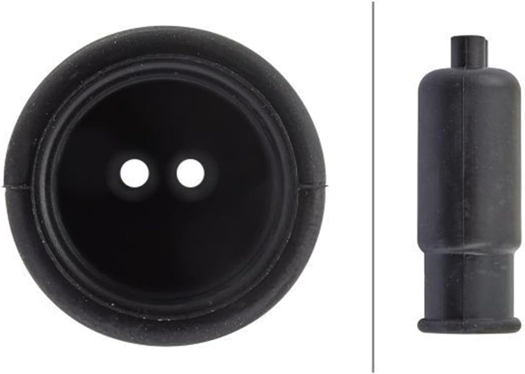HELLA - Blinkleuchte - Halogen - 12/24V - Einbau/Schraubanschluss - Lichtscheibenfarbe: glasklar - S