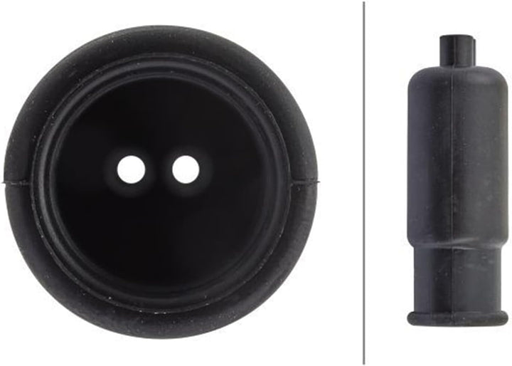 HELLA - Blinkleuchte - Halogen - 12/24V - Einbau/Schraubanschluss - Lichtscheibenfarbe: glasklar - S