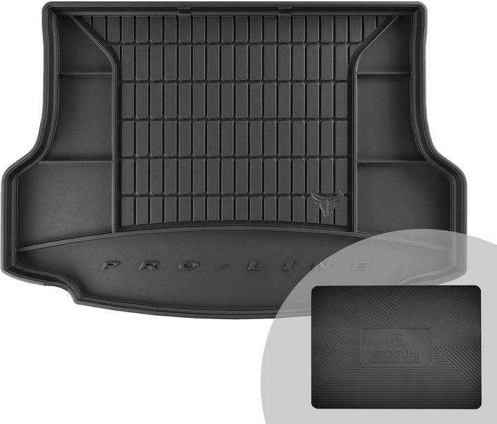 FROGUM ProLine 3D Gummimatte Exklusive Auto Kofferraummatte Kofferraumwanne für Toyota RAV4 IV 2013-