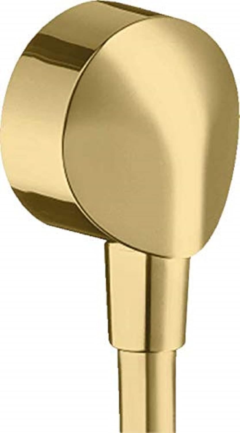 hansgrohe Wandanschluss FixFit E, Schlauchanschluss, ohne Rückflussverhinderer, Anschlusswinkel aus