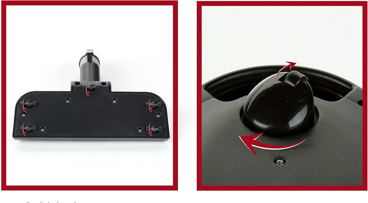 Theo Klein 6074 Putzwagen und Staubsauger I Kinder-Sauger im Miele-Design I Besenwagen inkl. Eimer,