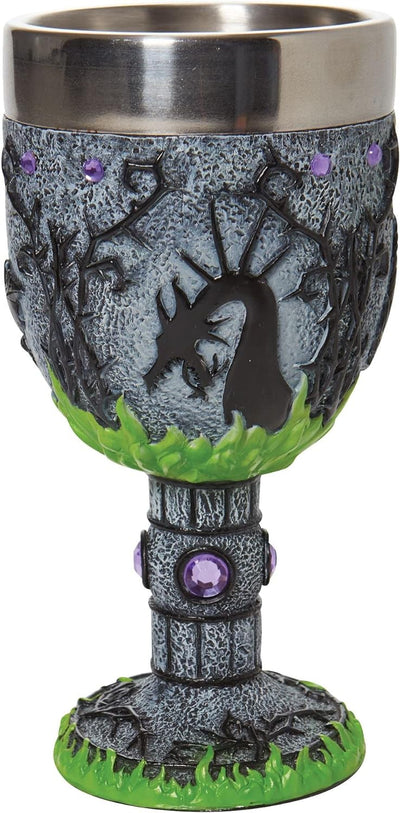 ENESCO Disney Showcase Sleeping Beauty Maleficent Dekorativer Kelchkelch, 18 cm, Mehrfarbig