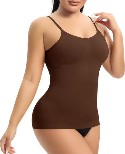 Damen Shape Unterhemd Bauchweg Hemdchen Shapewear Trägertop Shaping BH Hemd Formendes Top Body Shape