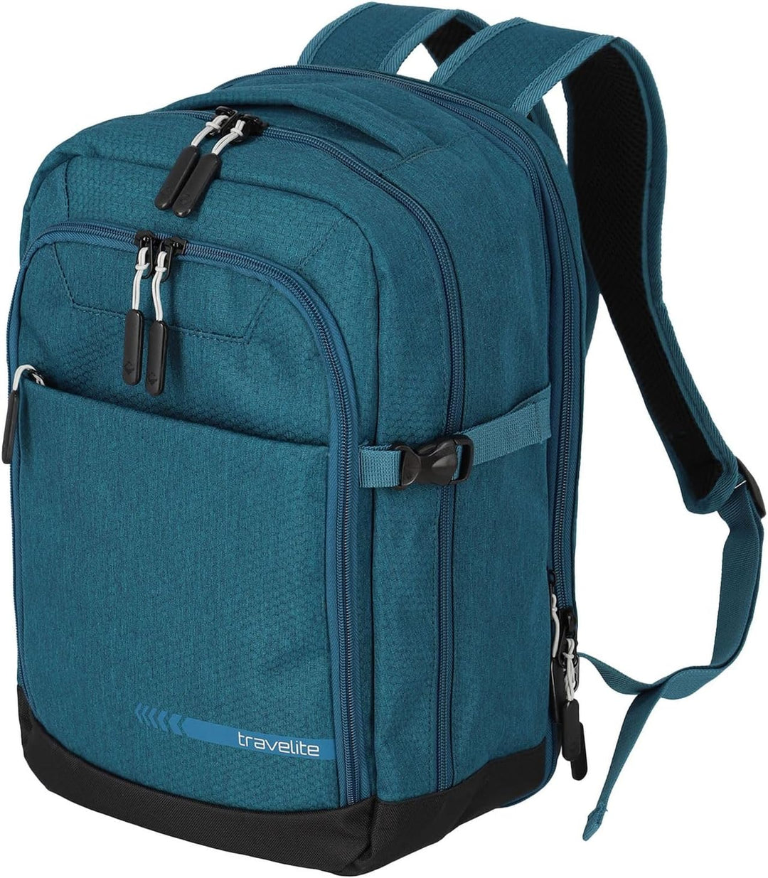 Travelite Handgepäck Rucksack, RyanAir Masse, KICK OFF, Laptop Rucksack 13 Zoll, Praktischer Rucksac