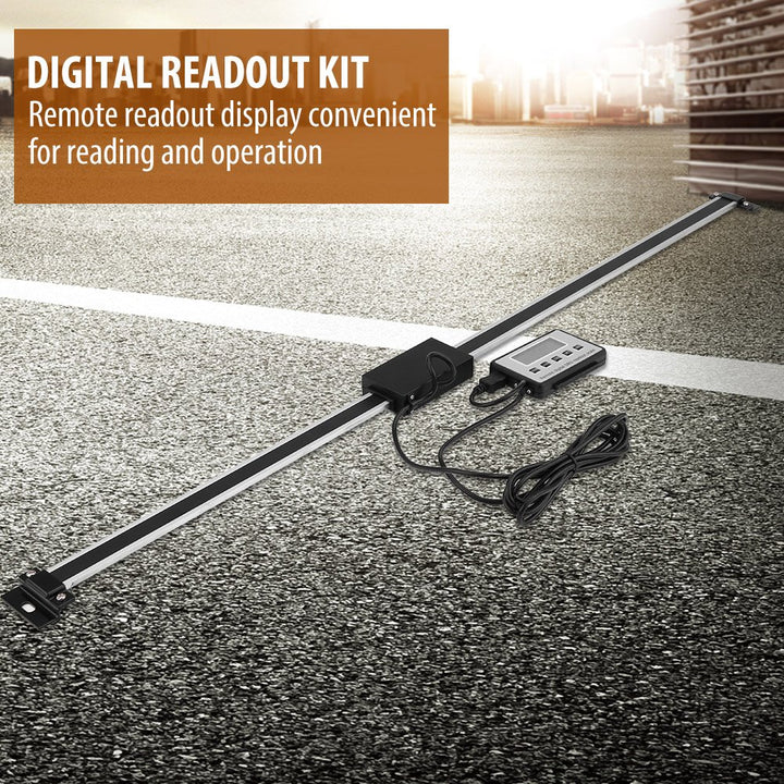 Digitales Ableseset, ± 0,06 mm 0-600 mm Digital Readout Linear Scale Präzises LCD-Ableseset mit line
