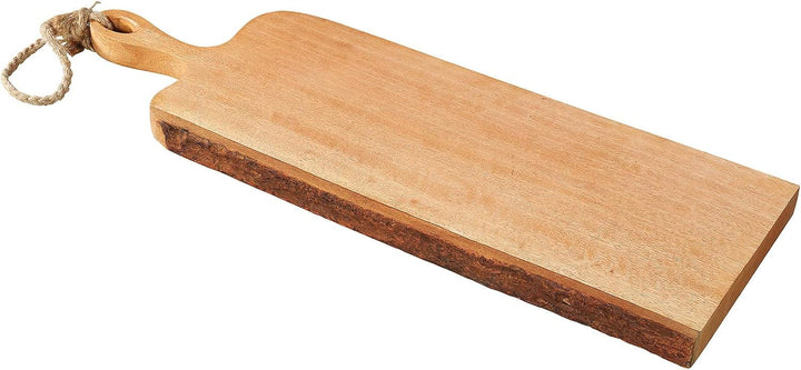 Zassenhaus Mangoholz Griff-Servierbrett Braun 59x19x2,5 59x19x2,5 Natur, 59x19x2,5 Natur