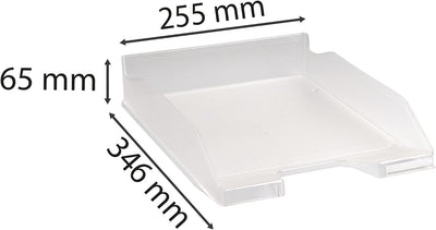 Exacompta 11323D Combo Midi Briefablage (34,7 x 25,5 x 6,5 cm, für Dokumente DIN A4, ideal für Ihre