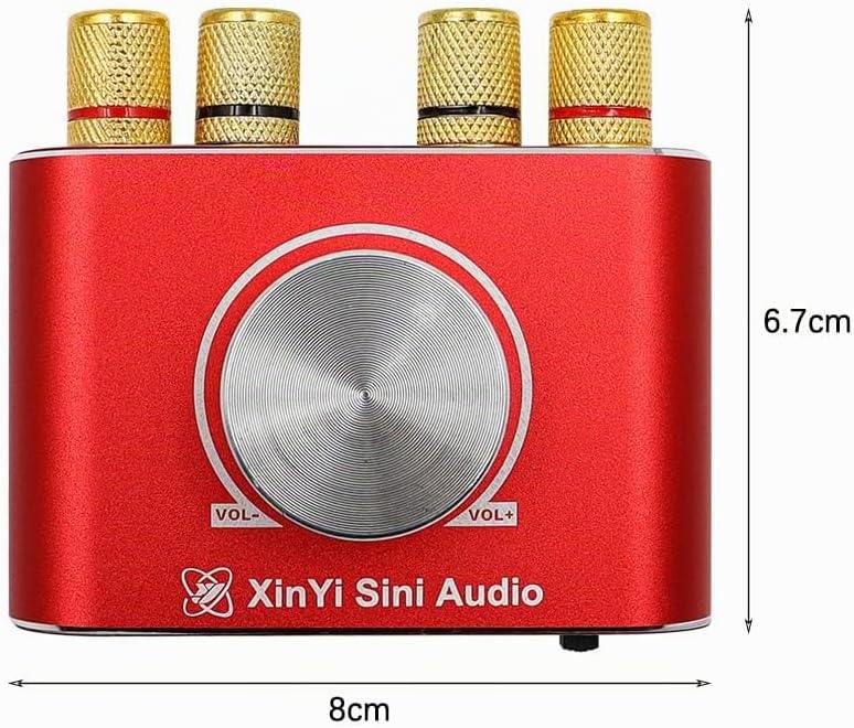 DollaTek Enthusiast Grade 50 W x 2 Stereo-Bluetooth-Leistungsverstärkerplatine 12 V/24 V Lautspreche