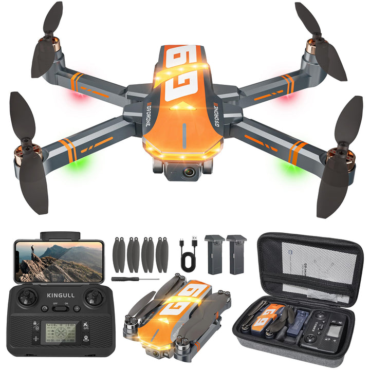G9 GPS-Drohnen mit Kamera 4k Professional für Kinder und Erwachsene, unter 249 g, RC-Quadcopter, bür