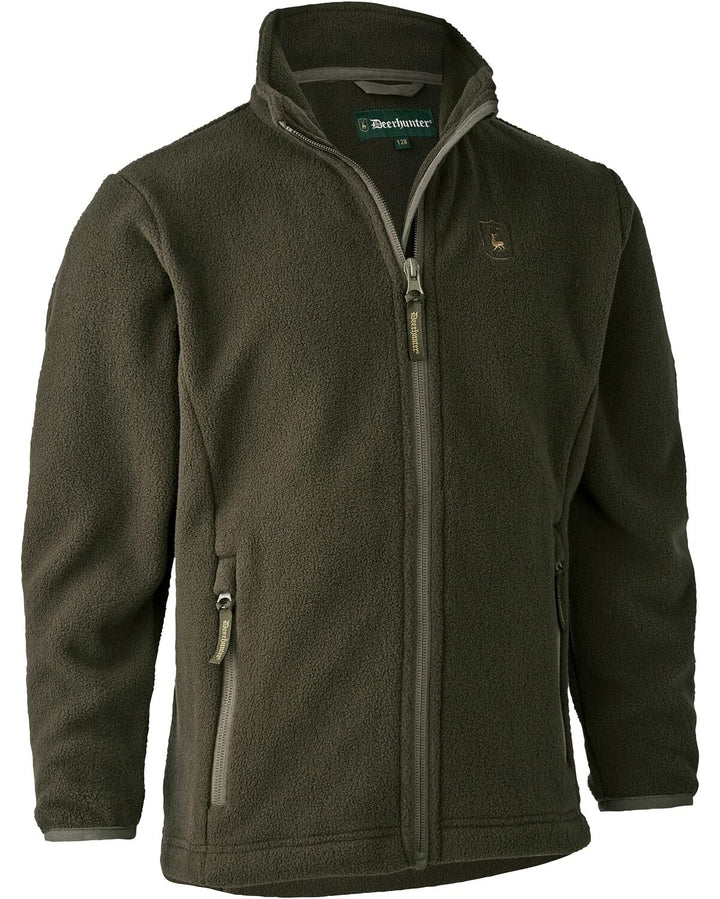 Deerhunter Unisex Youth Chaqueta Polar Chasse Youth Fleecejacke Chasse 164 Olive, 164 Olive