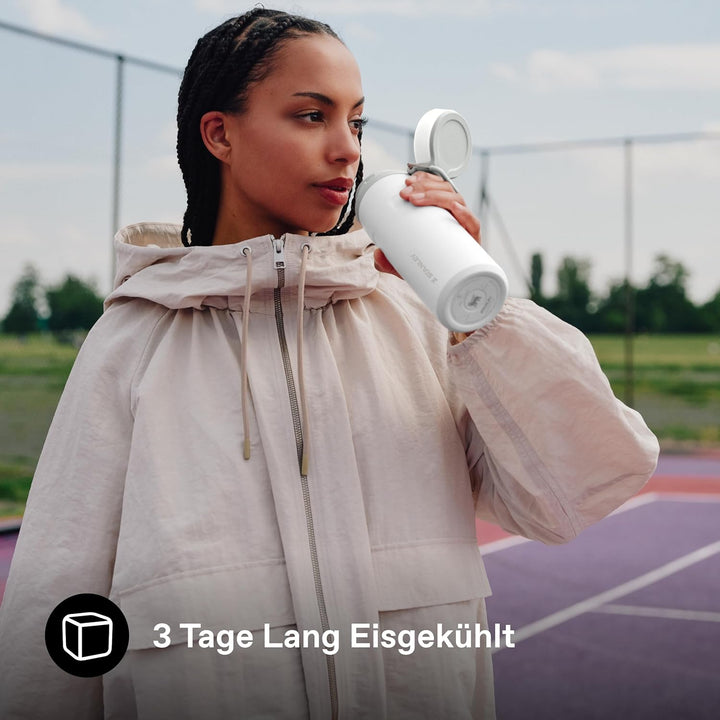 Stanley 1913 IceFlow Bottle Twist Flip 0.47L - Kühlt 12 Stunden - 3 Tage Eisgekühlt - Spülmaschinenf