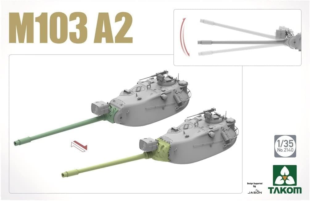TAKOM 2140 U.S. amerikanischen M103 A2 Massstab 1:35 Modellbau