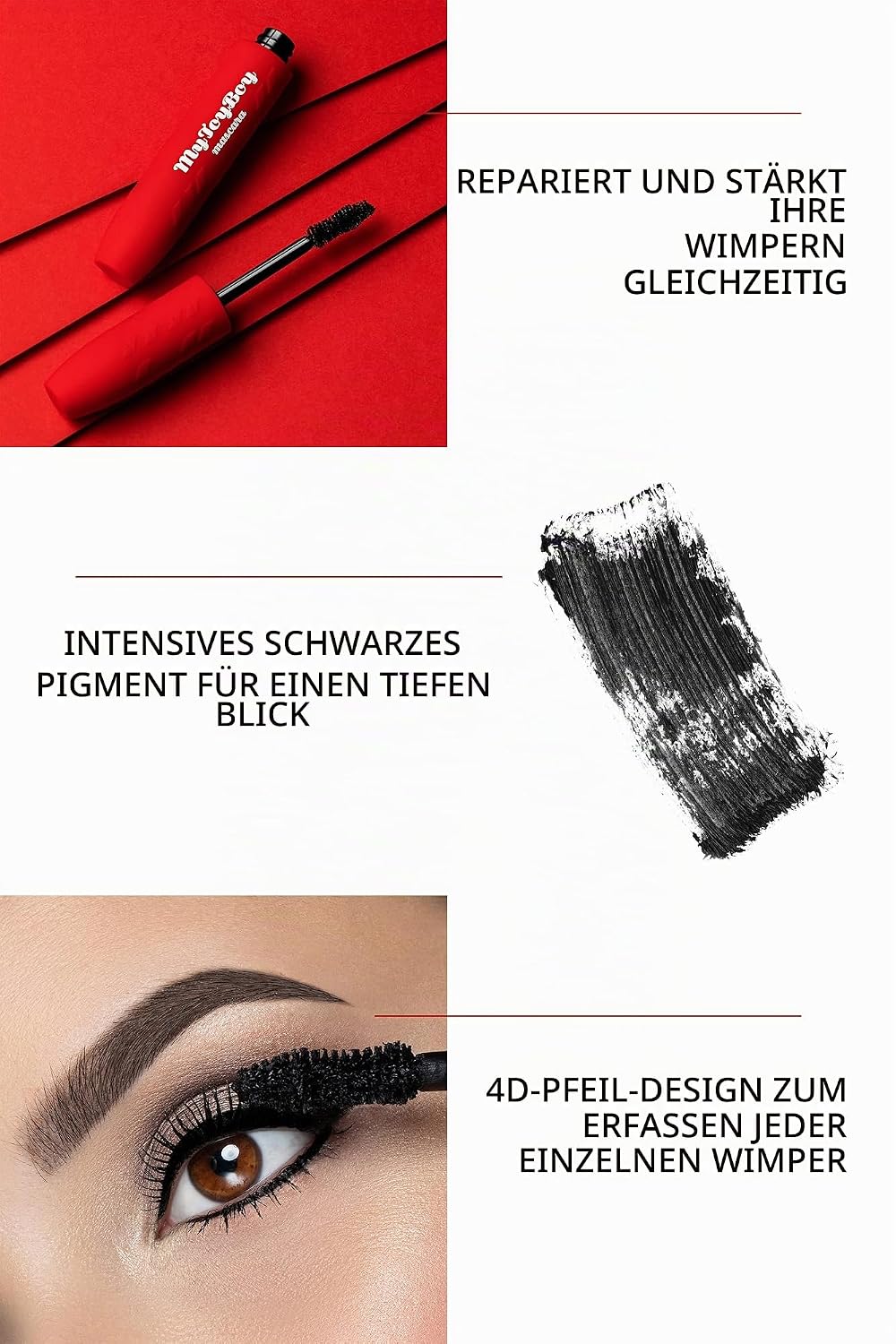 Diego Dalla Palma Mytoyboy Mascara Extra Volume Black, 13 ml
