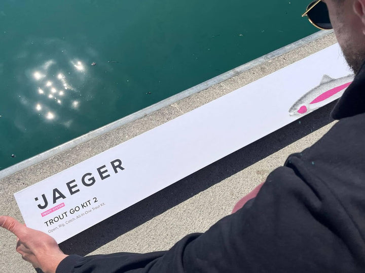 Forellen Angelset Trout GO KIT 2 – Komplettes Angelset mit Rute, Rolle, Köder & Schnur – Ready-to-Go