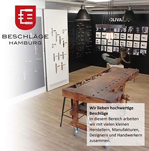 Türgriffe von Beschläge Hamburg: Türbeschlag scoop SBL 1085 — Türklinken mit PZ Rosetten für Profilz