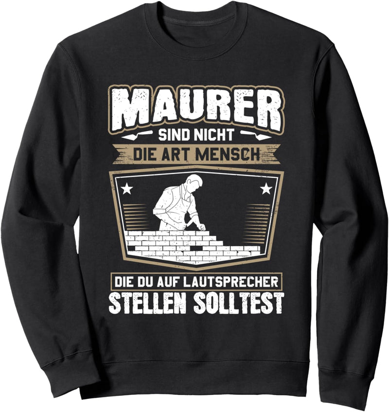 Lautsprecher Maurer Sweatshirt