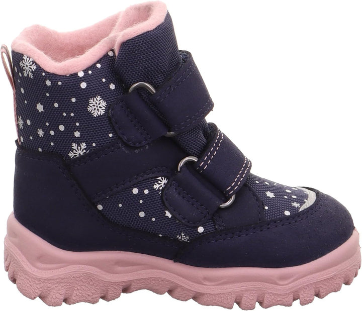 Superfit Mädchen Husky1 Baby Warm Gefütterte Gore-tex Blau/Rosa 8020 Schneestiefel 19 EU Blau Rosa 8