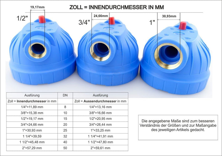 FILTROTECH Filter 10 Zoll Anschluss 1" für Hauswasserwerk GartenPumpe Wasserfilter mit Filtereinsatz