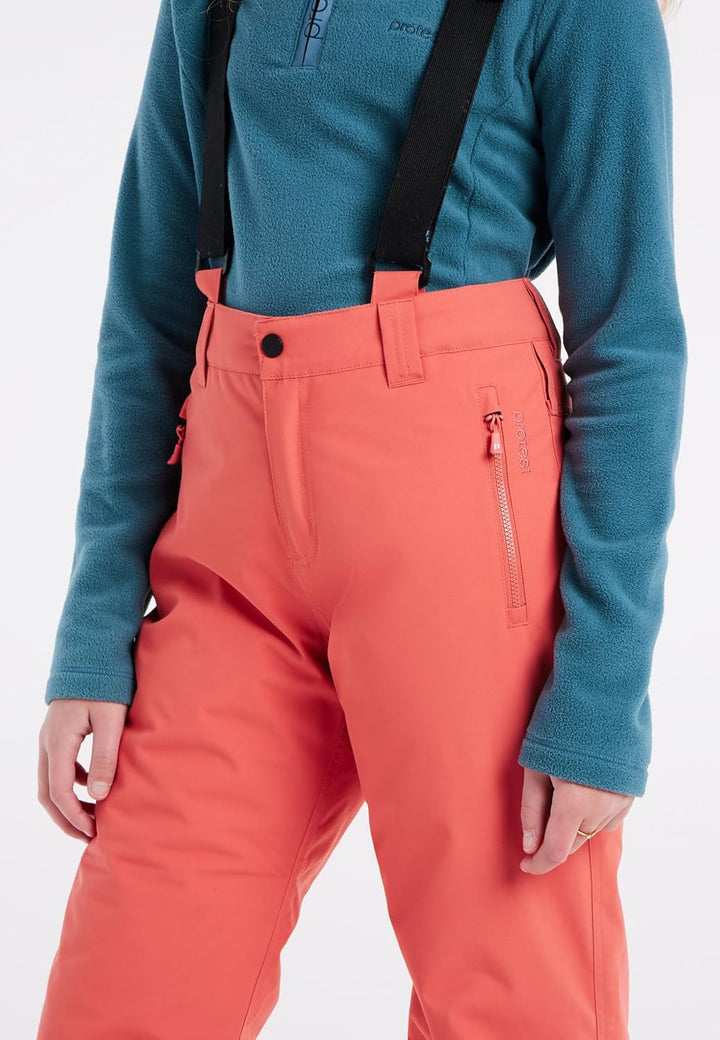 Protest Jungen Sunny Jr Snowpants Trainingshose 104 Tosca Red, 104 Tosca Red