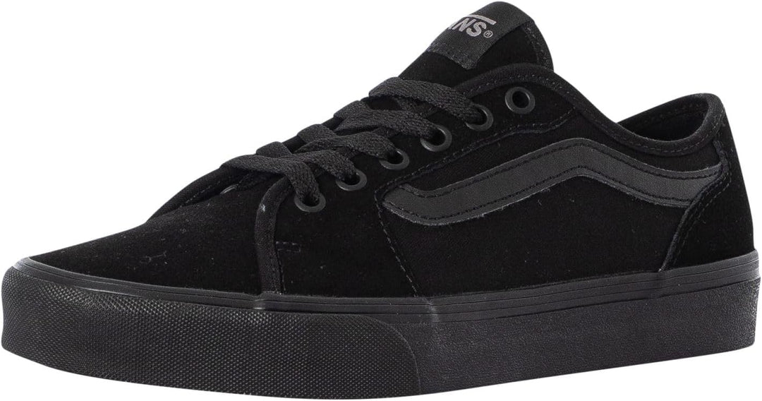 Vans Herren Filmore Decon Seasonal Sneaker 41 EU Suede Canvas Black Black, 41 EU Suede Canvas Black