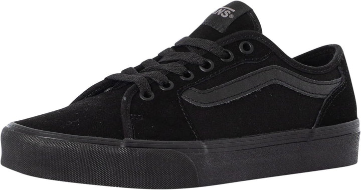 Vans Herren Filmore Decon Seasonal Sneaker 41 EU Suede Canvas Black Black, 41 EU Suede Canvas Black