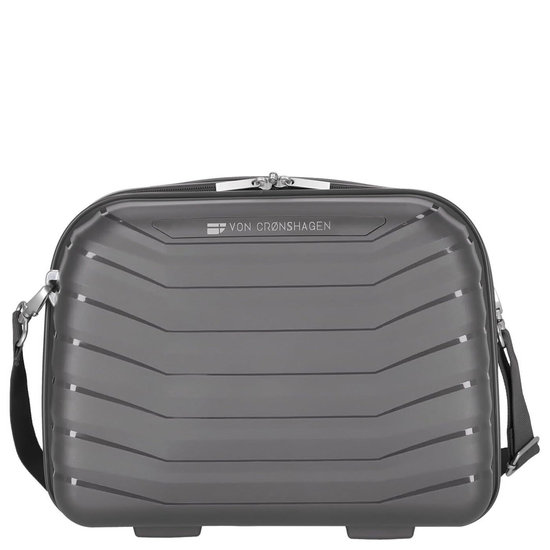 Von Cronshagen Kosmetikkoffer Halvar Beauty Case | aus stabilem Polypropylen | grosses Beautycase mi
