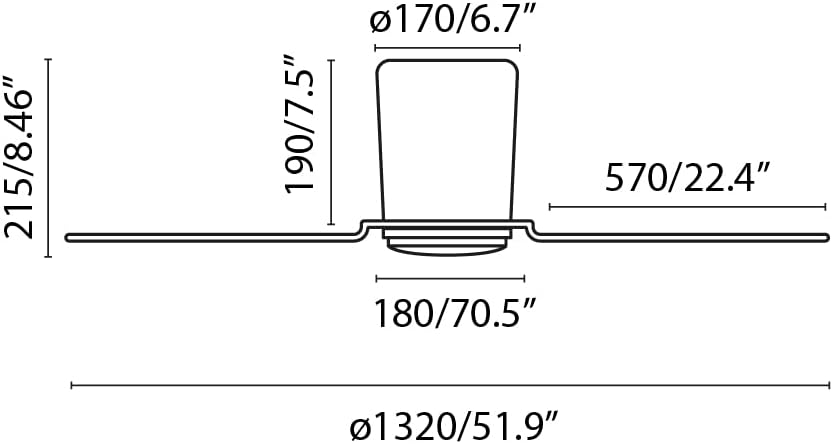 FARO BARCELONA PEMBA LED-Deckenventilator, weiss, mit DC-Motor
