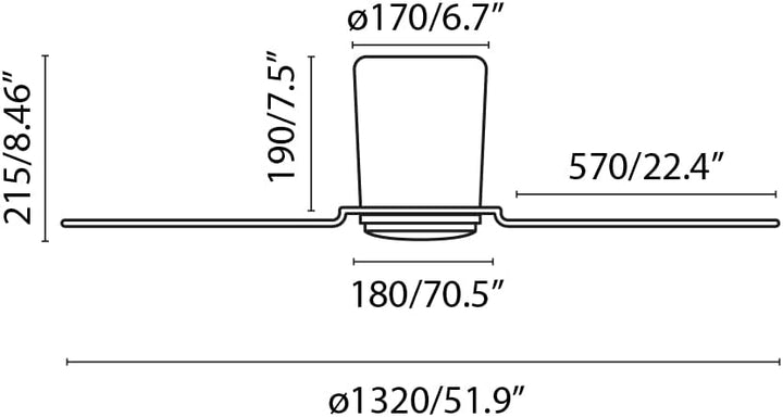 FARO BARCELONA PEMBA LED-Deckenventilator, weiss, mit DC-Motor