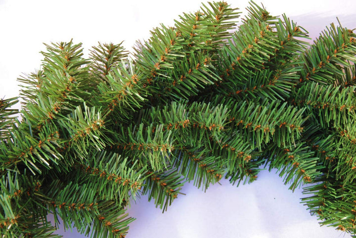 georadian.com Dekorative Weihnachtsgirlande Künstliche Tannengirlande in Grün/Weiss 3m / 6m / 9m Wei