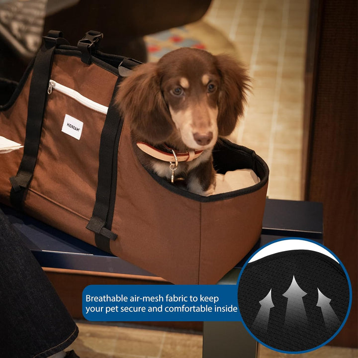 Tragbare Hundetasche, Nylon, leicht, wasserabweisend, Dackel-Haustier-Tragetasche, lange Hundetasche