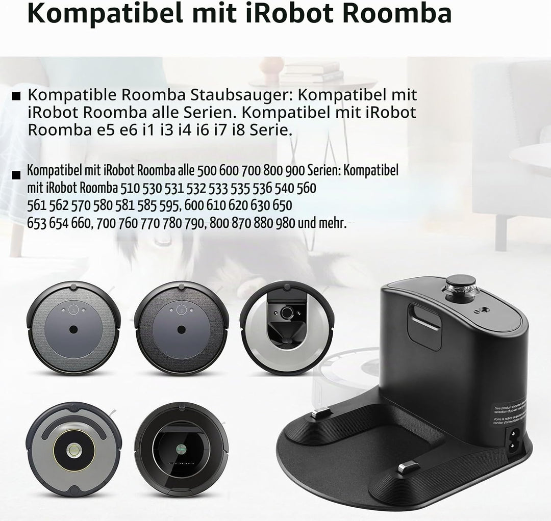 ANTIEE Charger, Charger Base, Charging Dock Akku für Docking Station e5 e6 i1 i3 i4 i6 i7 i8 500 600