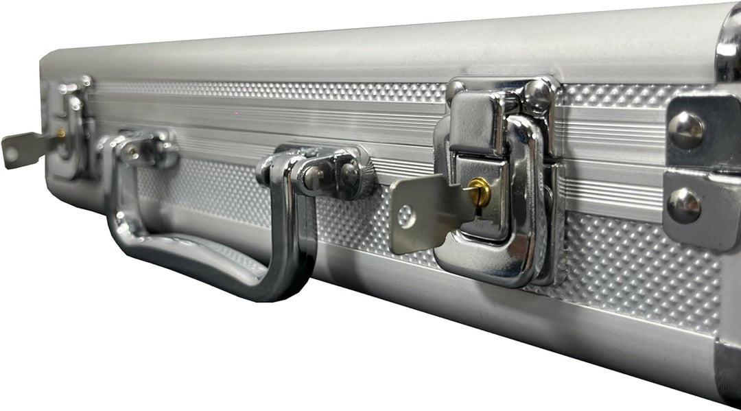 MR Maestro Relojero - Robuste Aluminium Uhrenbox | Platz für 12 Uhren und Schmuck | Ideal für Herren