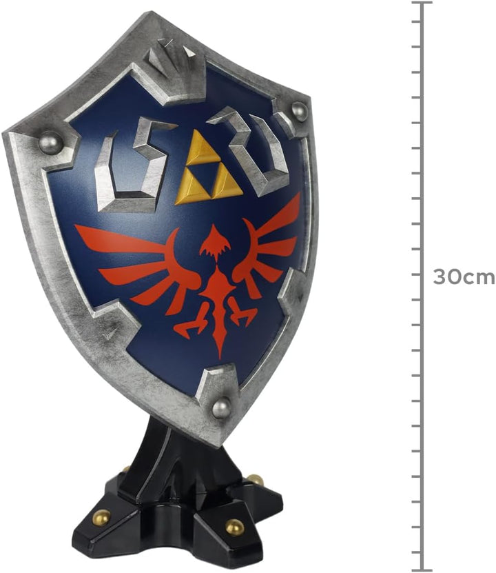 First 4 Figures Zelda Hylian Shield Standard Edition Statuette PVC 29 cm, BOTWHS, Schwarz
