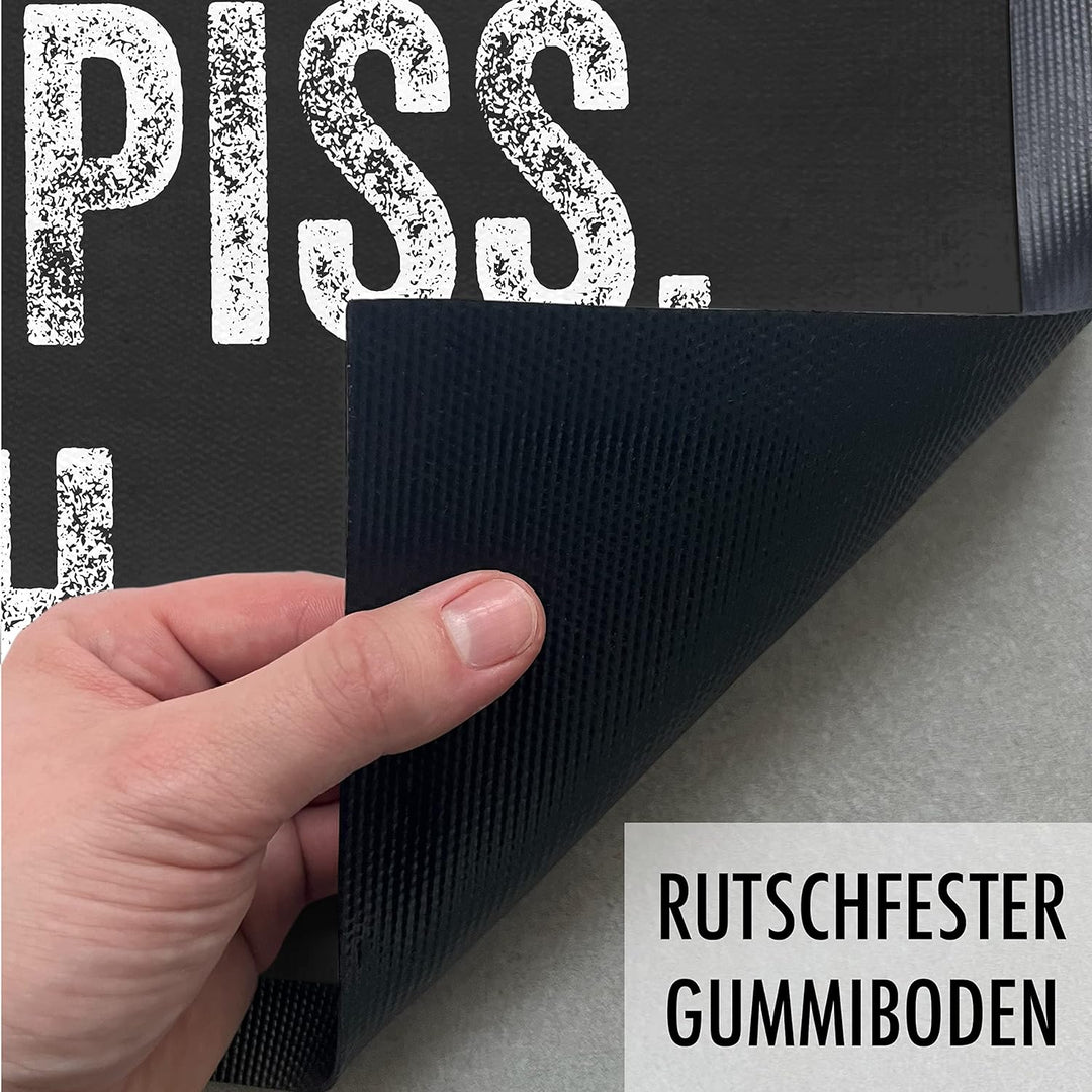 Trendation - Fussmatte mit Spruch Verp** Dich Humor Sarkasmus Geschenk Fussmatten 60x40 cm
