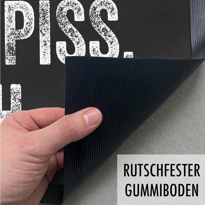 Trendation - Fussmatte mit Spruch Verp** Dich Humor Sarkasmus Geschenk Fussmatten 60x40 cm