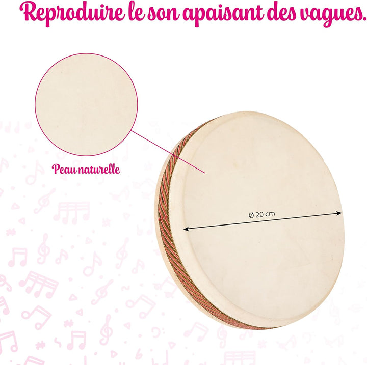 Fuzeau Ocean Drum, 20 cm