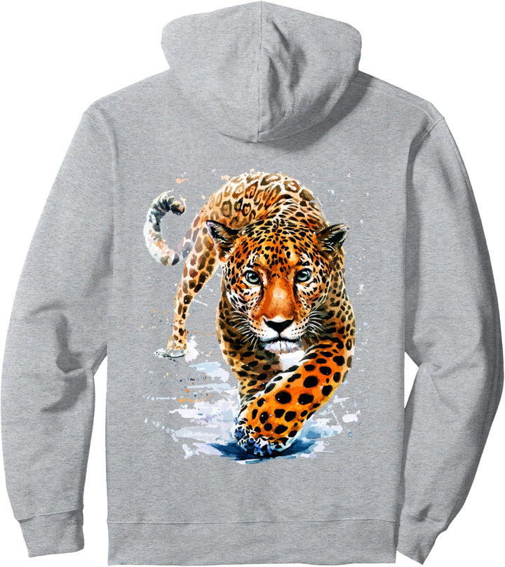 Tiger, handbemalter Tiger Pullover Hoodie