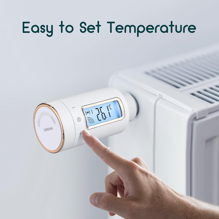 INKBIRD IRC-RW1 Heizkörperthermostat (Einzelpackung), funktioniert mit INKBIRD WI-FI Gateway zur Ste