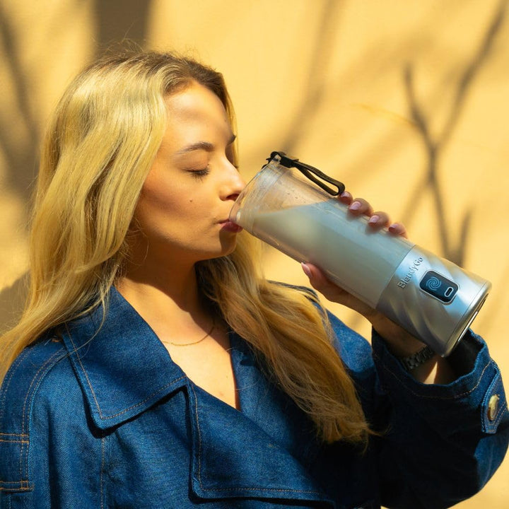 Mixer BlendyGo 3 Smoothie Maker, Smoothie Mixer Klein, Mini Portable Blender, Tragbarer USB Smoothie